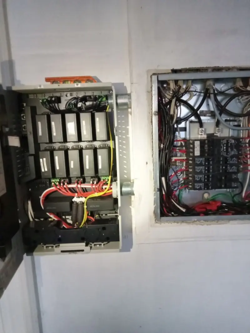 Electrical panel upgrade completed for Indoor Lighting Installation in Red Hook